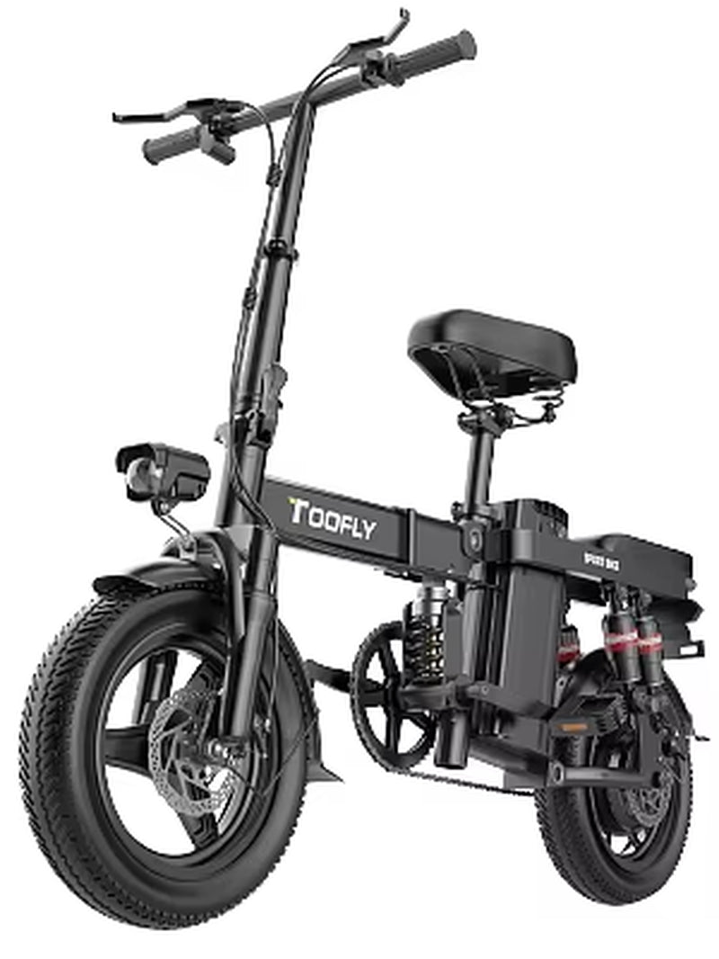 48V 250W Rear-Drive Electric Bike Adult off Road Bicycles Range 35Km Sport Bikes Fat Tire Electric Folding Bike