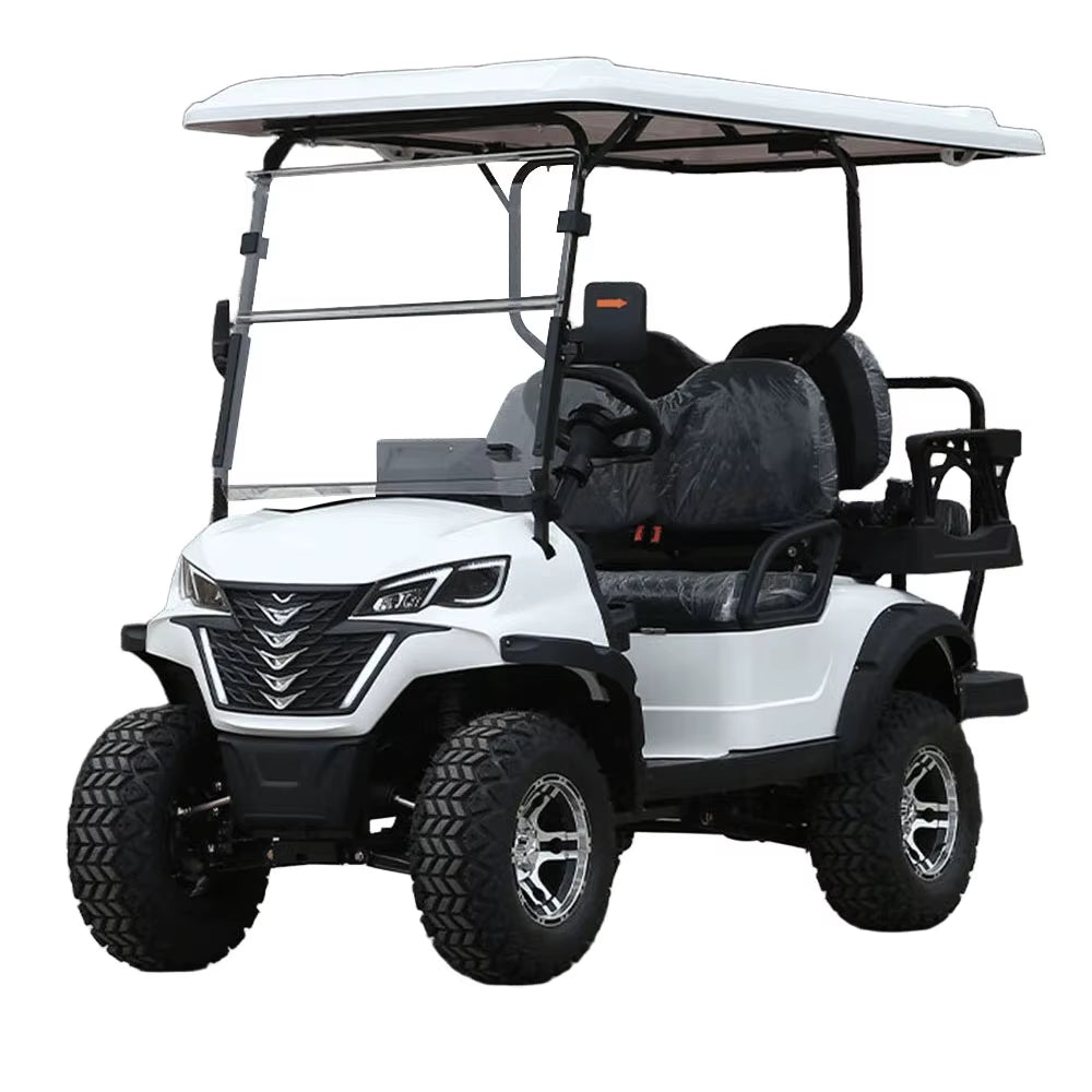Chinese Eirmon New Model Custom 48V 72V Lithium Battery Electric Golf Cart with Anti-Corrosion Chassis