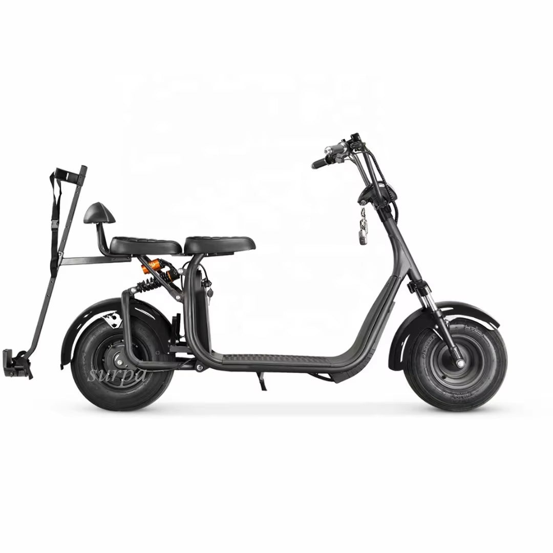 1500W 2000W 3000W 60V12Ah/20Ah Lithium Battery Fat Tire Citycoco 2 Wheel Vehicle/Motorcycle/Electric Golf Scooter