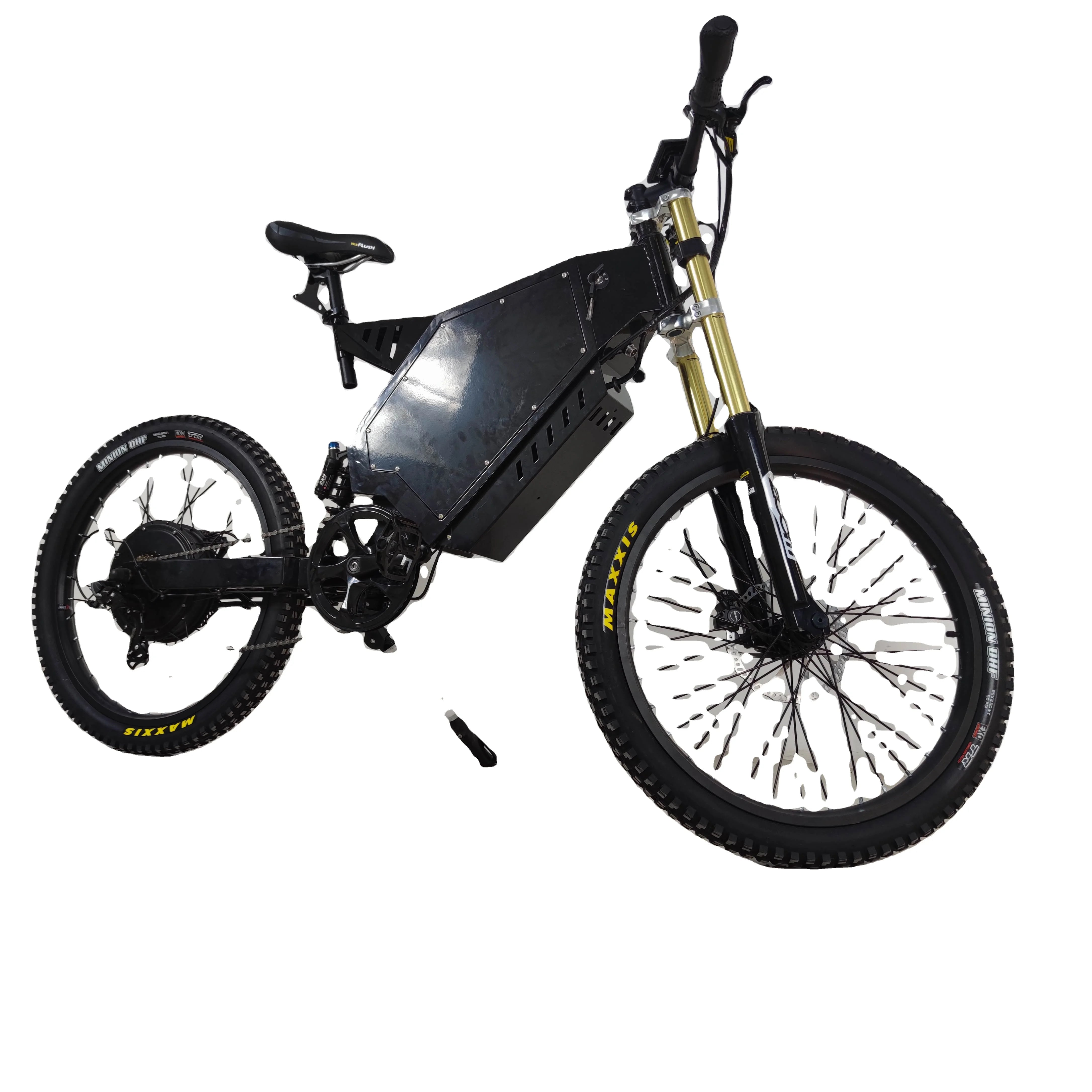 Factory Direct Sell Fat Tire Bicycle 72V 8000W Fast Speed Electric Bike Trade 120Km/H Cheapest Electric Bike Eu Warehouse